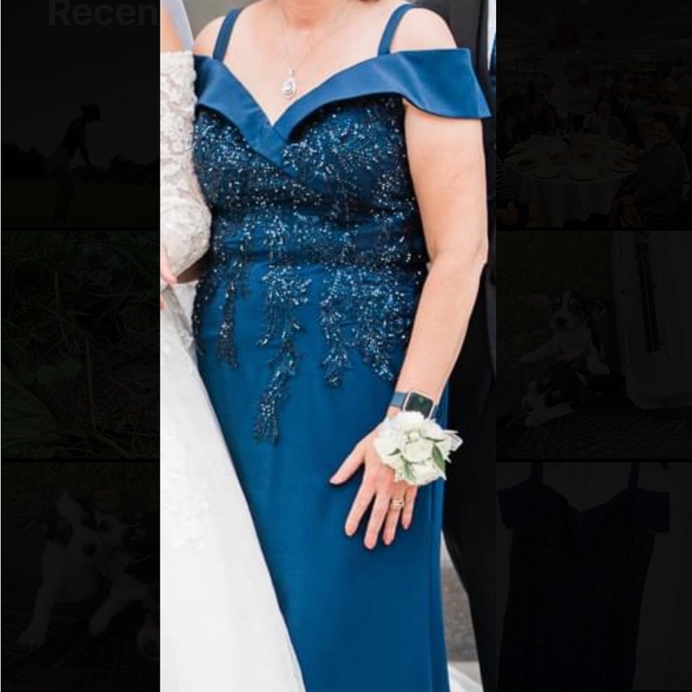 Mother of the Bride or Groom Navy dress